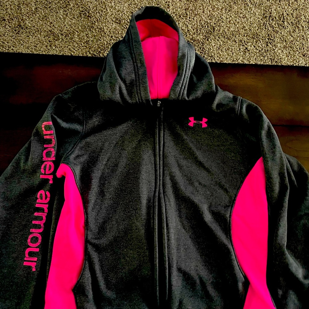 Like new Under Armour zip jacket